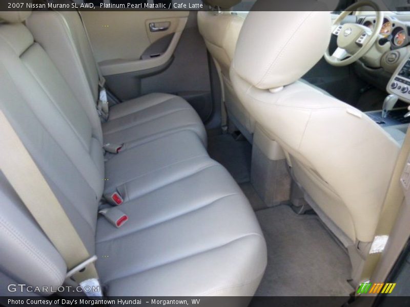 Platinum Pearl Matallic / Cafe Latte 2007 Nissan Murano SL AWD