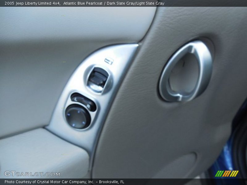 Atlantic Blue Pearlcoat / Dark Slate Gray/Light Slate Gray 2005 Jeep Liberty Limited 4x4
