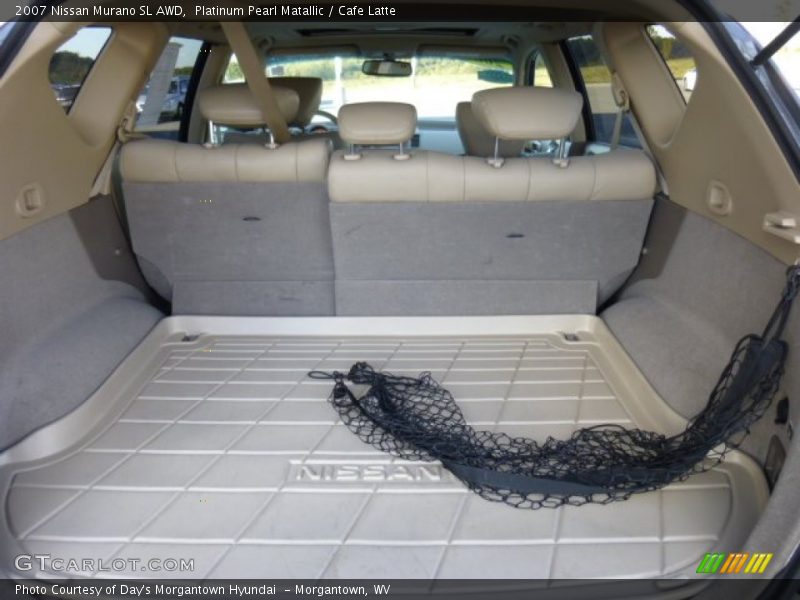 Platinum Pearl Matallic / Cafe Latte 2007 Nissan Murano SL AWD