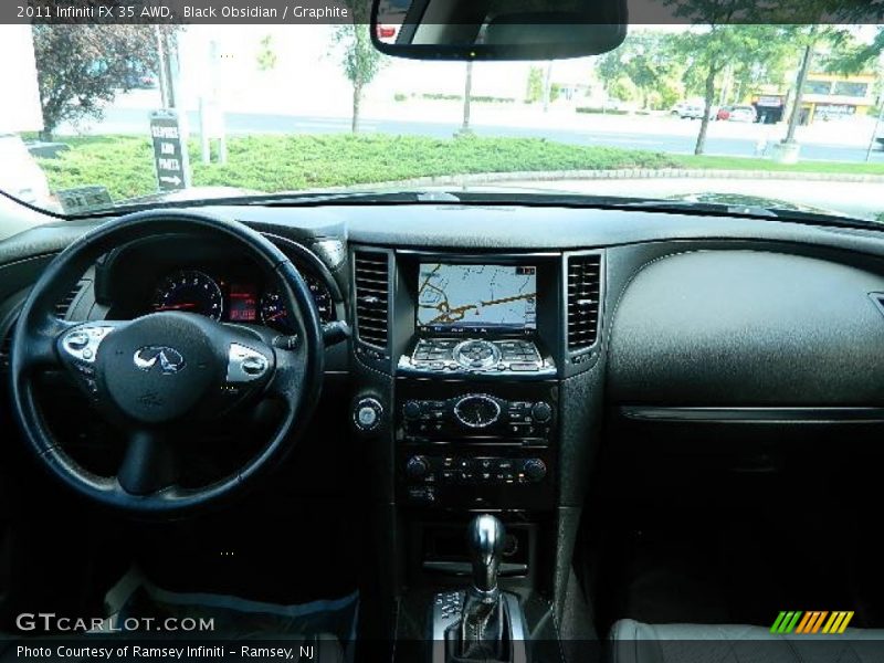 Black Obsidian / Graphite 2011 Infiniti FX 35 AWD