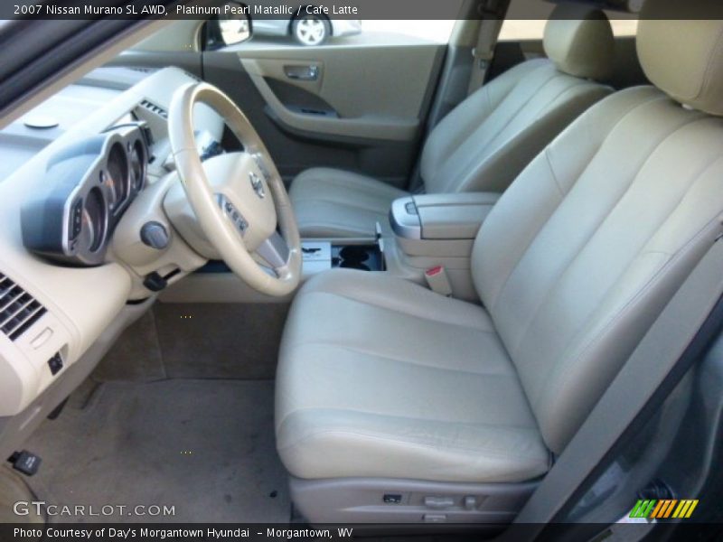 Platinum Pearl Matallic / Cafe Latte 2007 Nissan Murano SL AWD