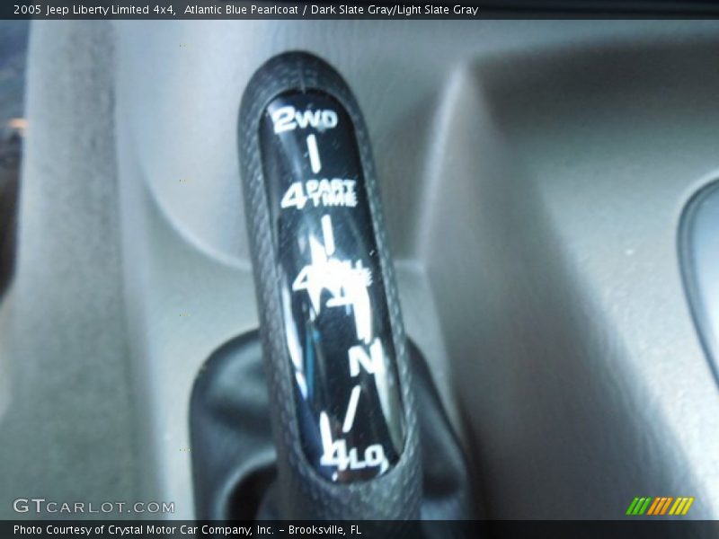 Atlantic Blue Pearlcoat / Dark Slate Gray/Light Slate Gray 2005 Jeep Liberty Limited 4x4