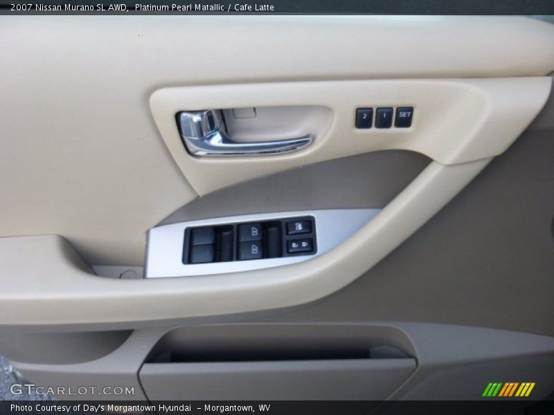 Platinum Pearl Matallic / Cafe Latte 2007 Nissan Murano SL AWD