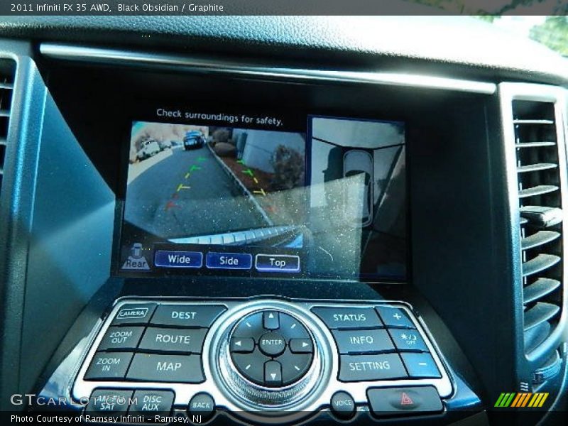 Black Obsidian / Graphite 2011 Infiniti FX 35 AWD