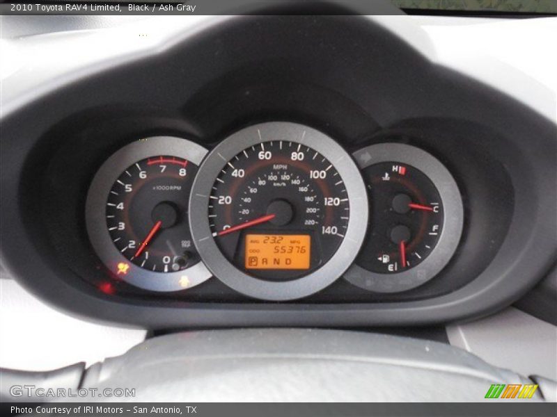 Black / Ash Gray 2010 Toyota RAV4 Limited