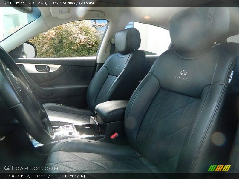 Black Obsidian / Graphite 2011 Infiniti FX 35 AWD