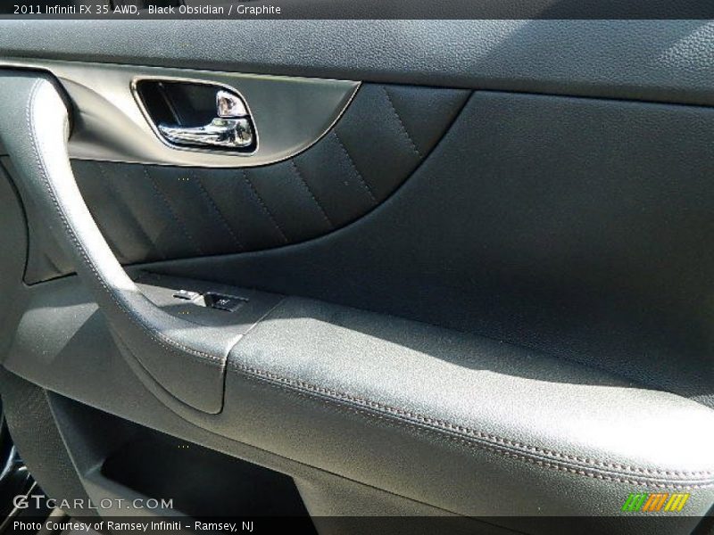 Black Obsidian / Graphite 2011 Infiniti FX 35 AWD