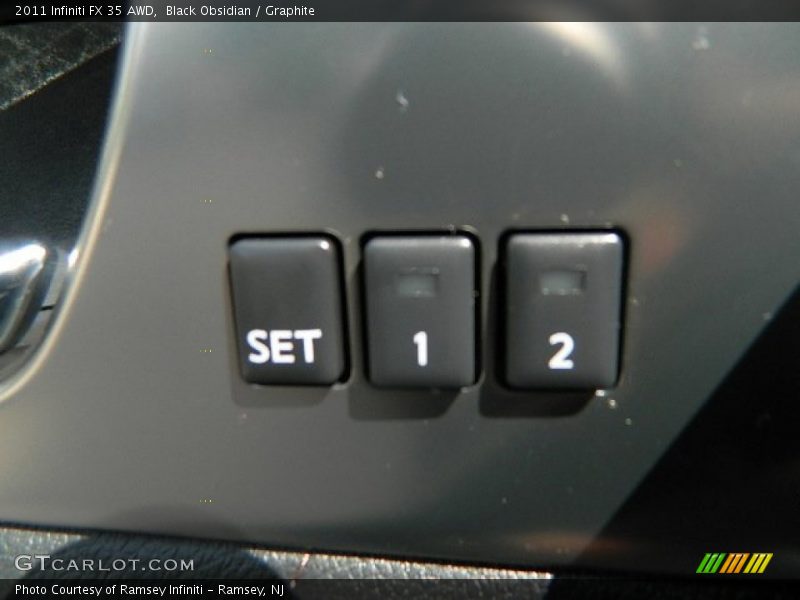 Black Obsidian / Graphite 2011 Infiniti FX 35 AWD