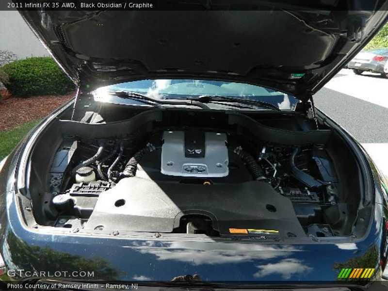 Black Obsidian / Graphite 2011 Infiniti FX 35 AWD