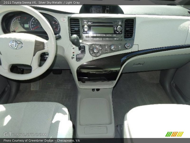 Silver Sky Metallic / Light Gray 2011 Toyota Sienna V6