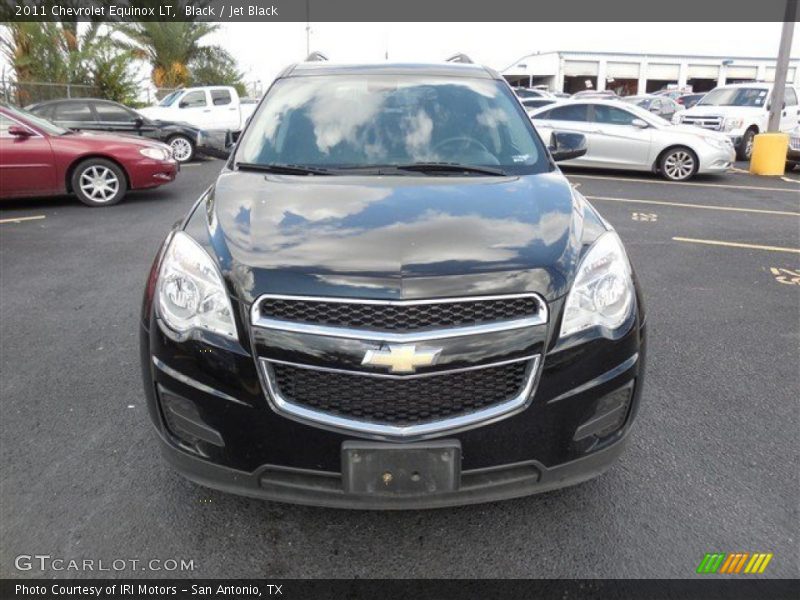 Black / Jet Black 2011 Chevrolet Equinox LT