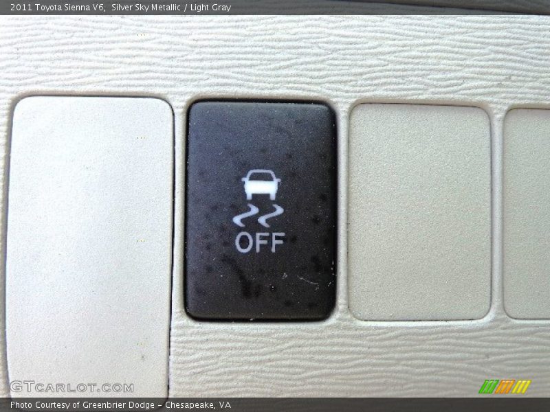Silver Sky Metallic / Light Gray 2011 Toyota Sienna V6