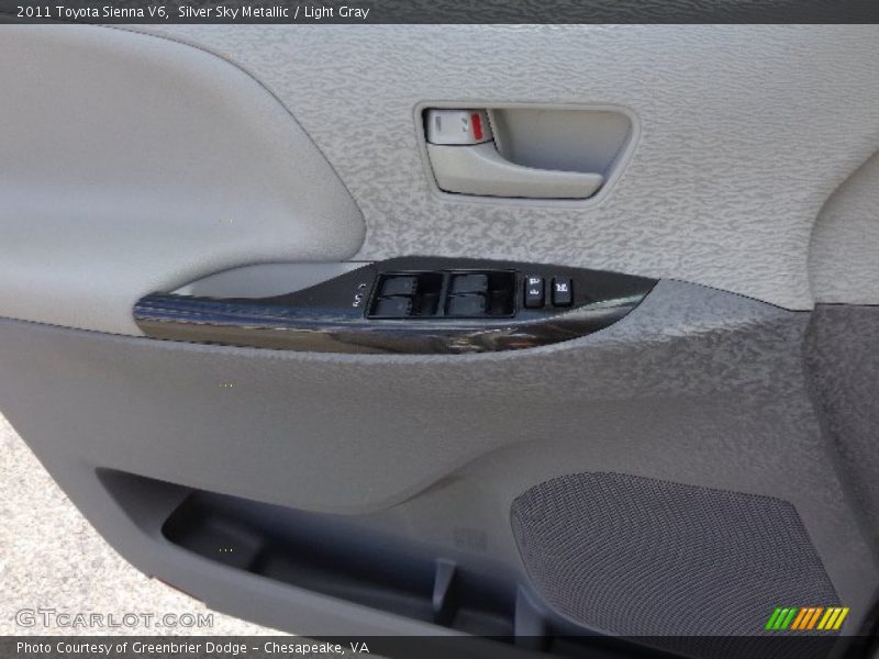 Silver Sky Metallic / Light Gray 2011 Toyota Sienna V6