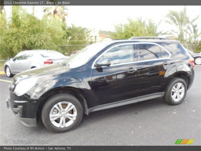 Black / Jet Black 2011 Chevrolet Equinox LT