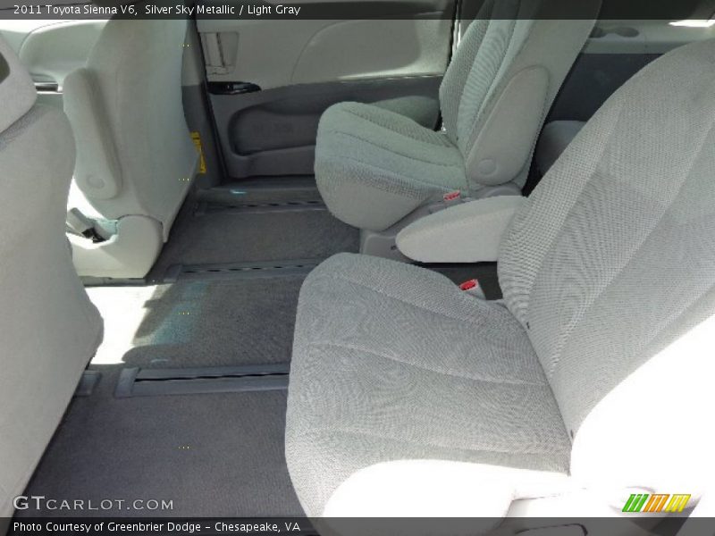 Silver Sky Metallic / Light Gray 2011 Toyota Sienna V6