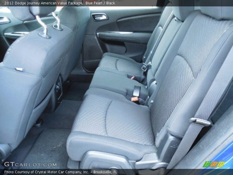 Blue Pearl / Black 2012 Dodge Journey American Value Package