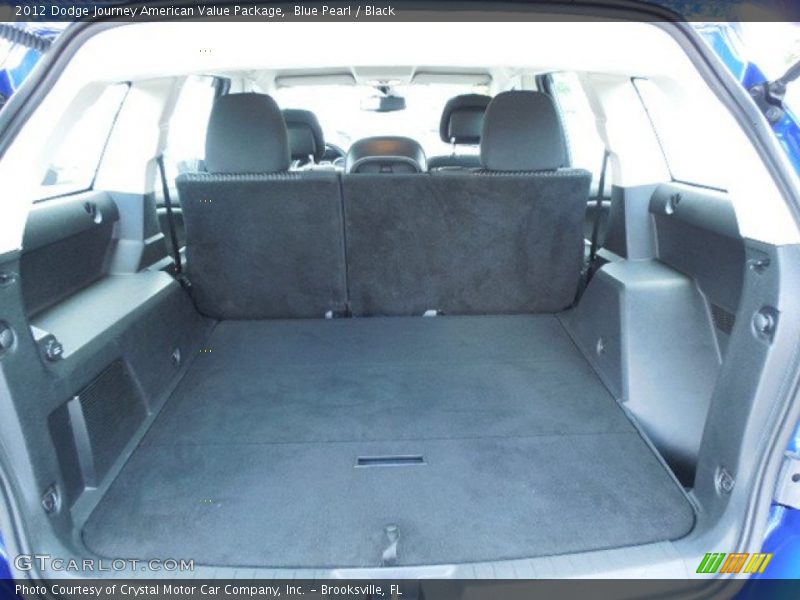 Blue Pearl / Black 2012 Dodge Journey American Value Package