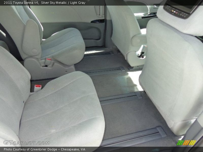 Silver Sky Metallic / Light Gray 2011 Toyota Sienna V6