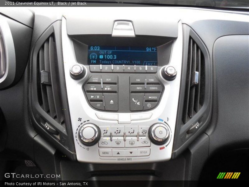 Black / Jet Black 2011 Chevrolet Equinox LT