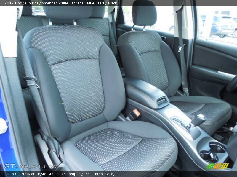 Blue Pearl / Black 2012 Dodge Journey American Value Package
