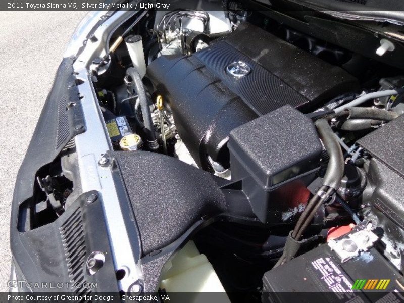 Silver Sky Metallic / Light Gray 2011 Toyota Sienna V6