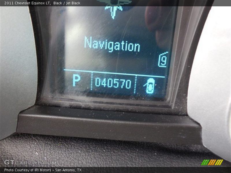 Black / Jet Black 2011 Chevrolet Equinox LT