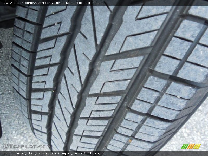 Blue Pearl / Black 2012 Dodge Journey American Value Package