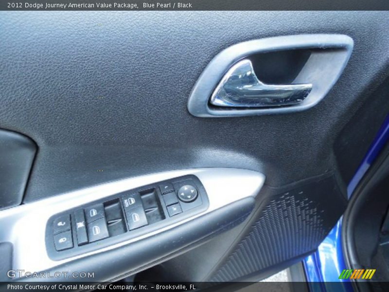 Blue Pearl / Black 2012 Dodge Journey American Value Package