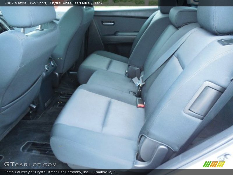Crystal White Pearl Mica / Black 2007 Mazda CX-9 Sport