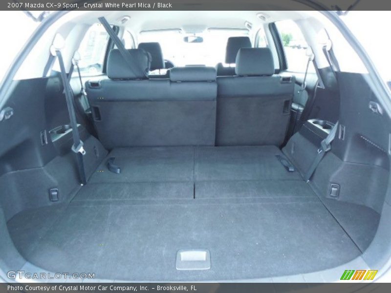Crystal White Pearl Mica / Black 2007 Mazda CX-9 Sport