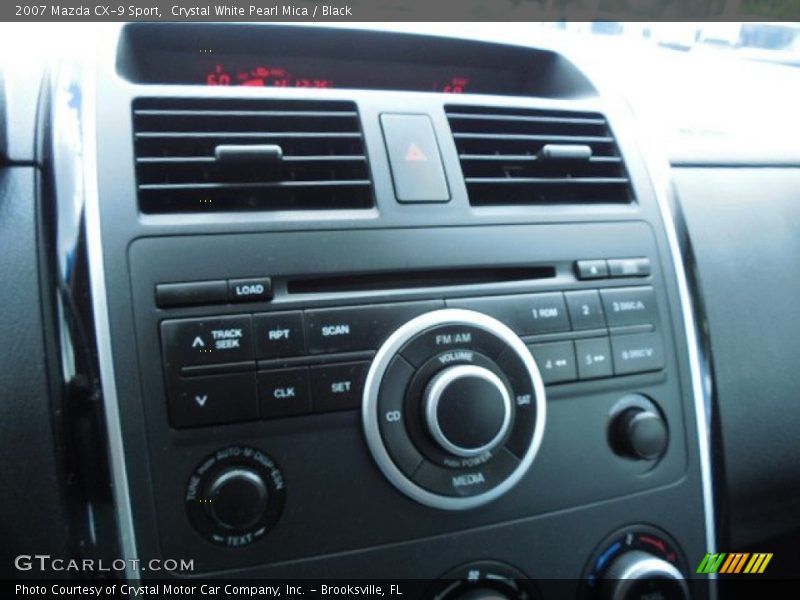 Crystal White Pearl Mica / Black 2007 Mazda CX-9 Sport