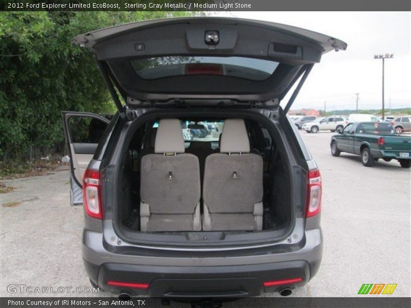 Sterling Gray Metallic / Medium Light Stone 2012 Ford Explorer Limited EcoBoost