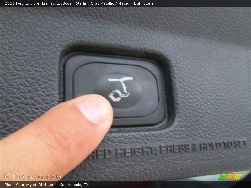 Sterling Gray Metallic / Medium Light Stone 2012 Ford Explorer Limited EcoBoost