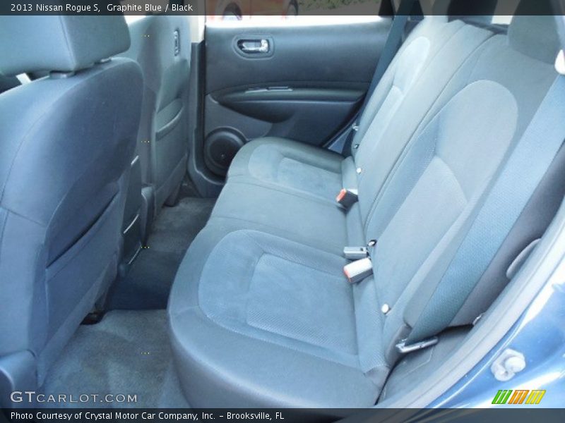 Graphite Blue / Black 2013 Nissan Rogue S