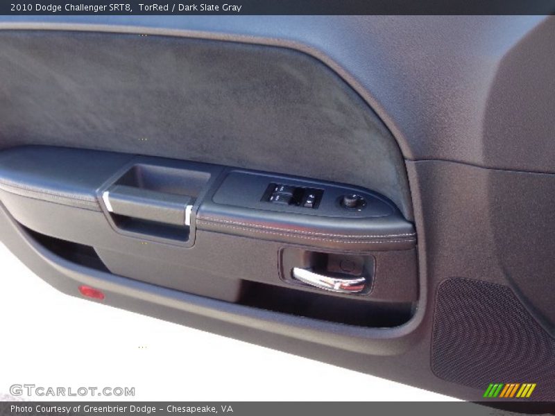 TorRed / Dark Slate Gray 2010 Dodge Challenger SRT8