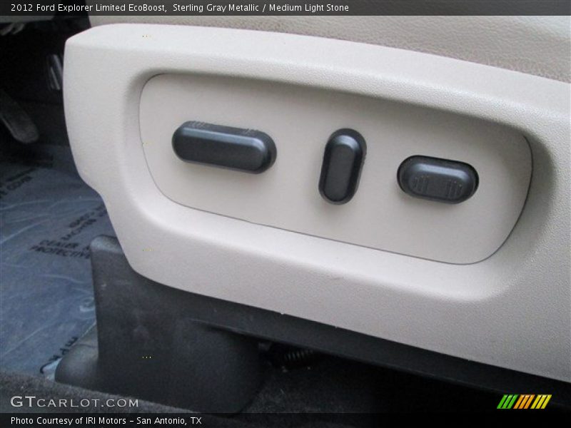 Sterling Gray Metallic / Medium Light Stone 2012 Ford Explorer Limited EcoBoost
