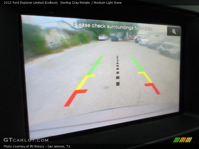 Sterling Gray Metallic / Medium Light Stone 2012 Ford Explorer Limited EcoBoost