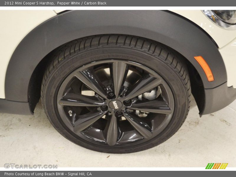 Pepper White / Carbon Black 2012 Mini Cooper S Hardtop