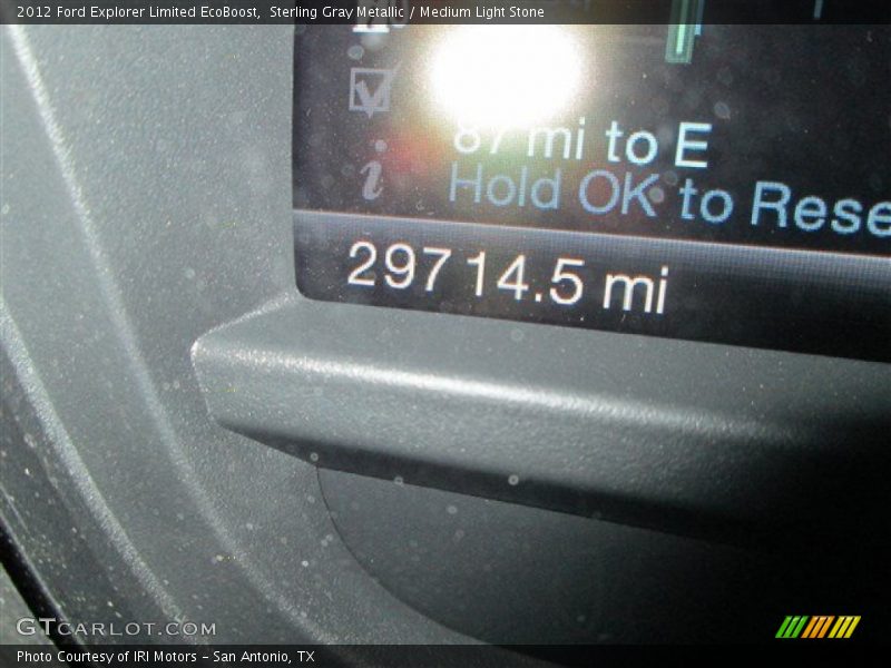 Sterling Gray Metallic / Medium Light Stone 2012 Ford Explorer Limited EcoBoost