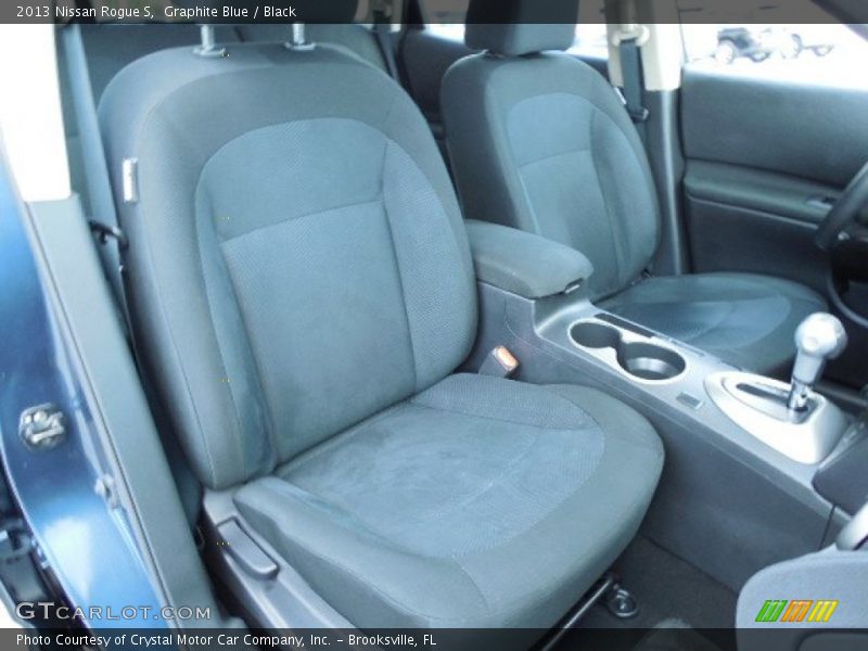 Graphite Blue / Black 2013 Nissan Rogue S