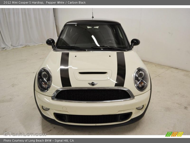 Pepper White / Carbon Black 2012 Mini Cooper S Hardtop