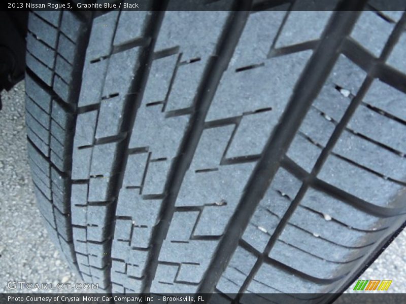 Graphite Blue / Black 2013 Nissan Rogue S
