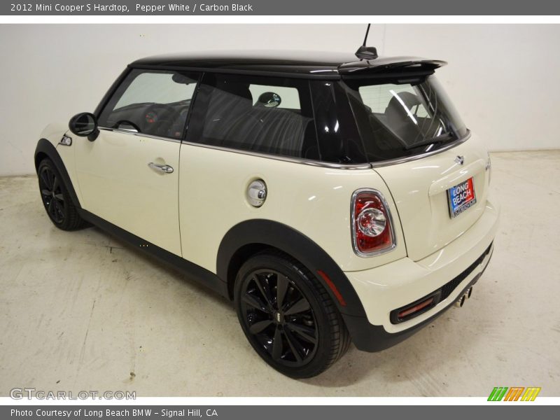 Pepper White / Carbon Black 2012 Mini Cooper S Hardtop