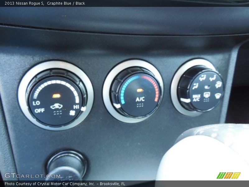 Graphite Blue / Black 2013 Nissan Rogue S