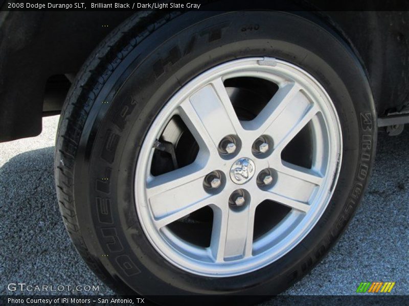 Brilliant Black / Dark/Light Slate Gray 2008 Dodge Durango SLT