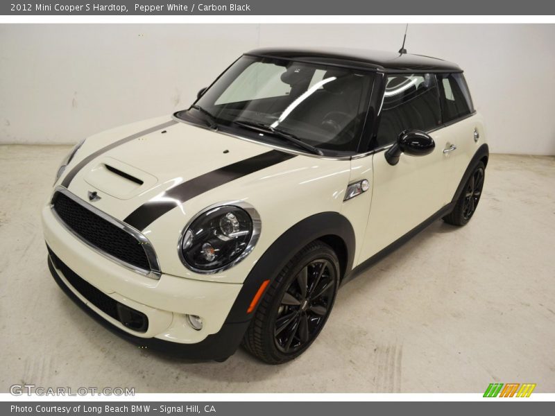 Pepper White / Carbon Black 2012 Mini Cooper S Hardtop