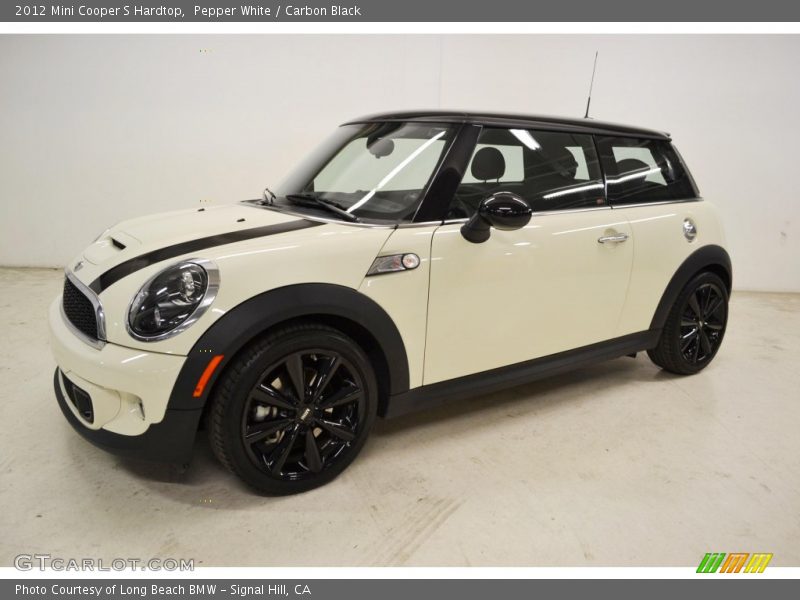 Pepper White / Carbon Black 2012 Mini Cooper S Hardtop