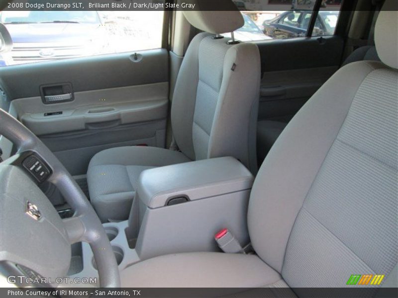 Brilliant Black / Dark/Light Slate Gray 2008 Dodge Durango SLT