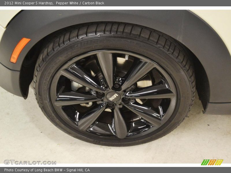 Pepper White / Carbon Black 2012 Mini Cooper S Hardtop