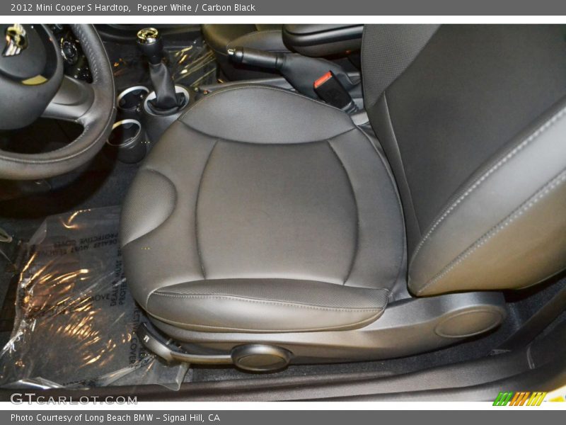 Pepper White / Carbon Black 2012 Mini Cooper S Hardtop